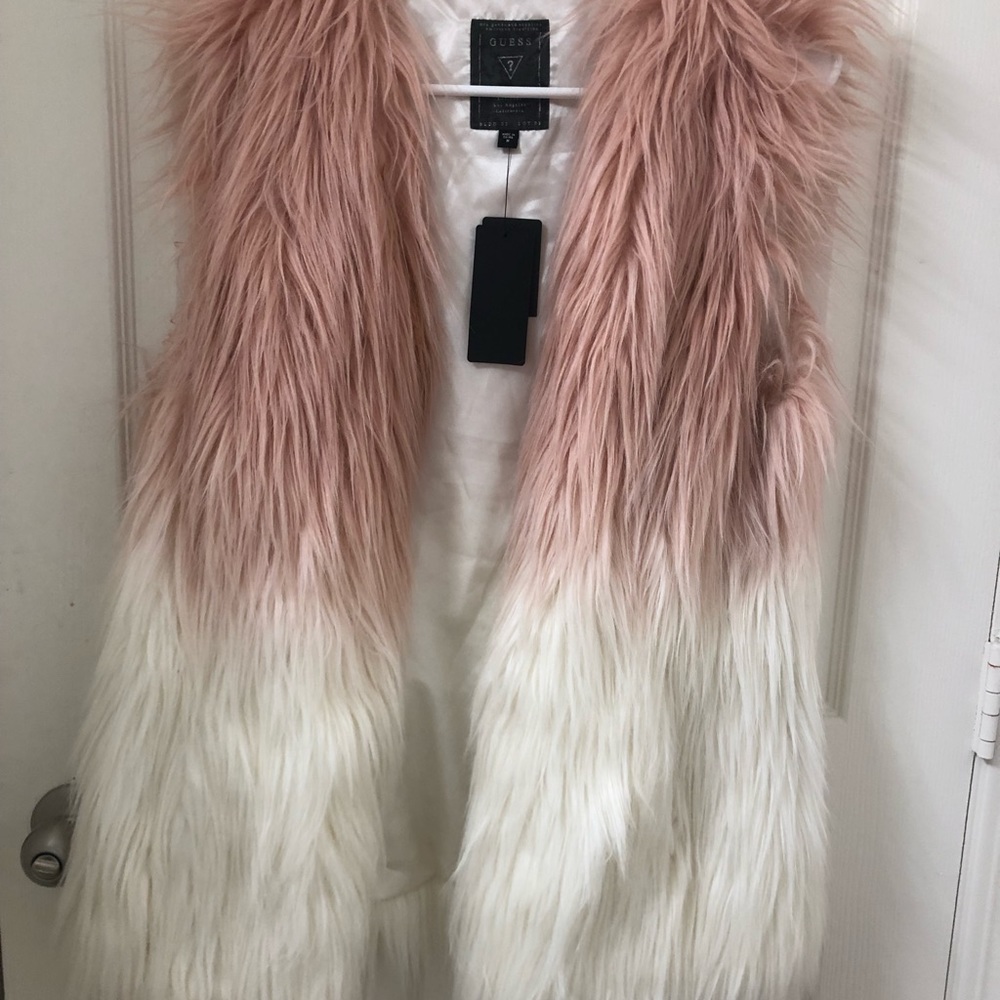 Guess Faux Fur Vest